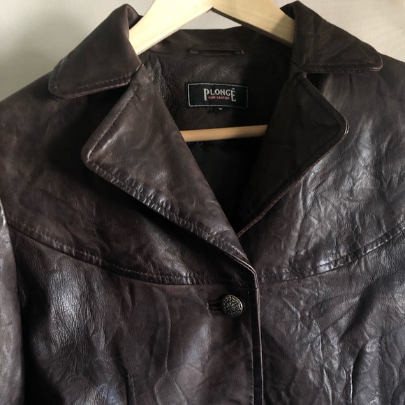 Vintage Plongé Leather Jacket - Picture 2 of 7